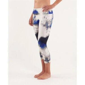 LULULEMON Wunder‎ Under Crop Milky Way Multi Size 6
